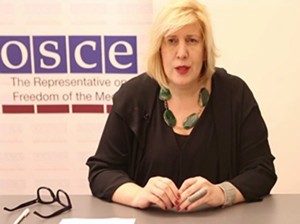 Dunja Mijatović/OSCE screenshot