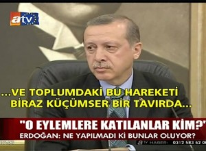 Erdogan na TV/Youtube
