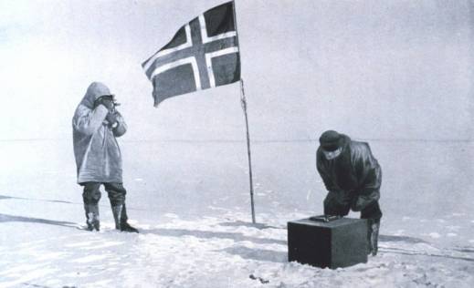 Amundsen na Juznom polu Amundsen na Juznom polu