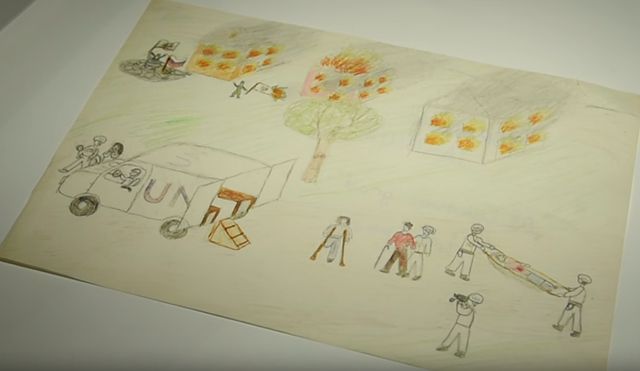 rat u sjecanjima djeteta