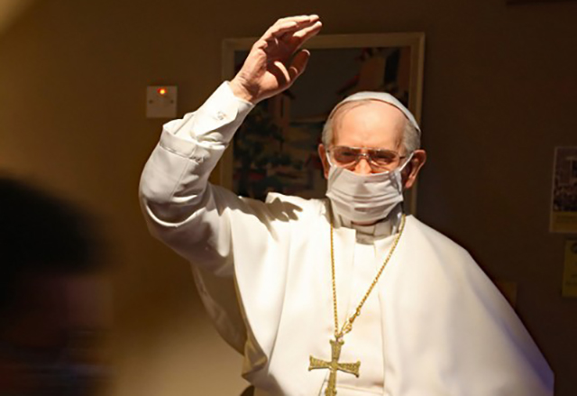 papa sa maskom