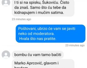Prijetnje Anteni M i Darku Šukoviću