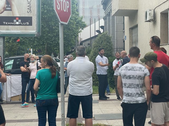 Protest podstanara u Podgorici (arhivski snimak)