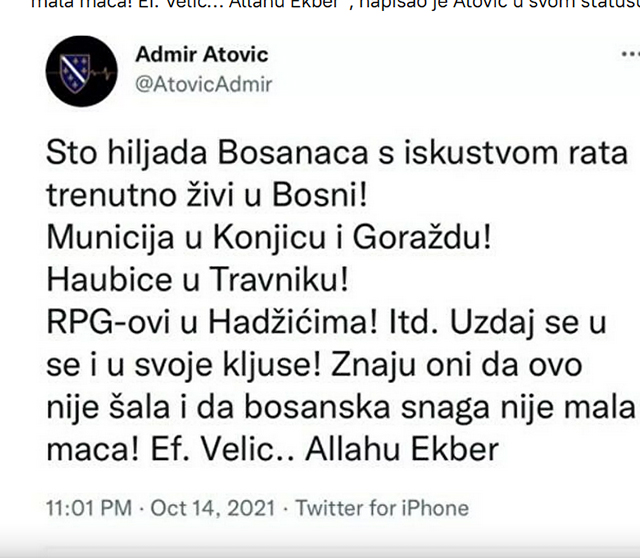 bih konzul izjava