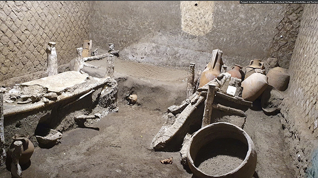 Kod Pompeja pronađena očuvana ‘soba za robove’ (video)