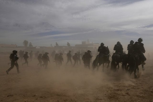beduini protest