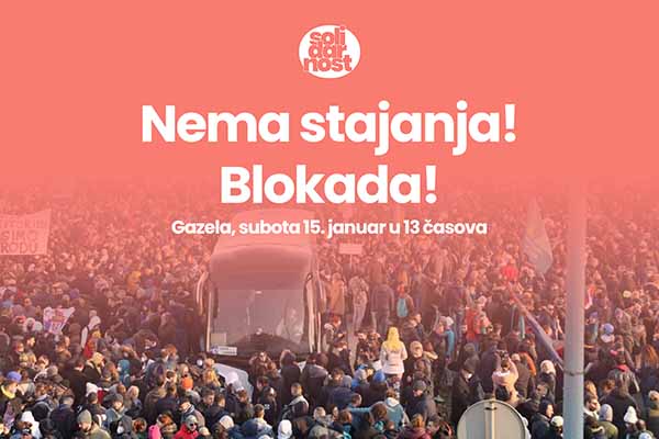 Blokade širom Beograda i Srbije