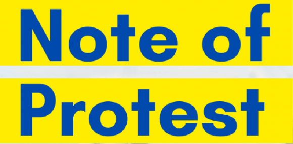 protestna nota