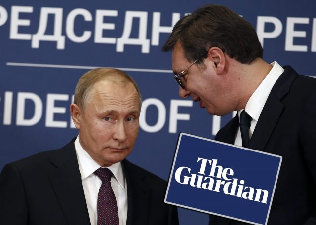 Gardijan: Putinova sledeća meta je Balkan, Srbija će biti pod pritiskom