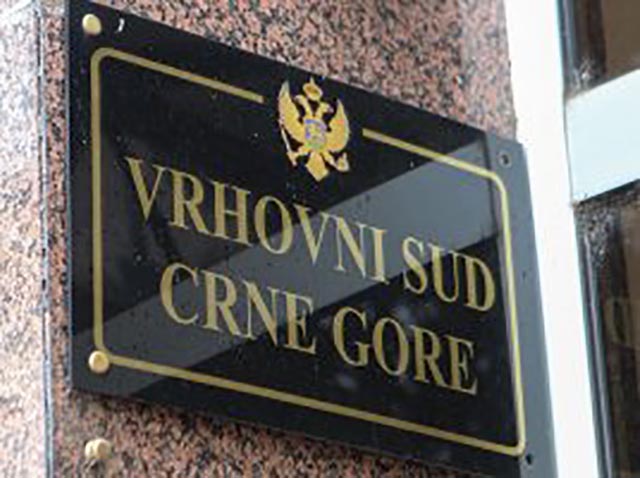 Vrhovni sud usvojio zahtjev VDT za zaštitu zakonitosti