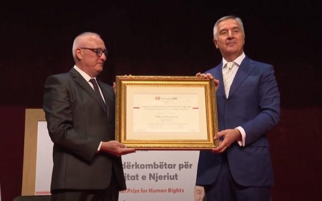 djukanovic nagrada