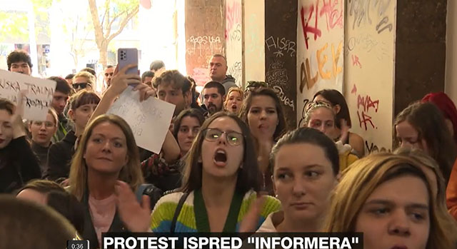 protest protiv informera