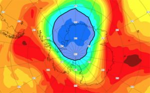 Ozonska rupa iznad Antarktika vraća se u normalu