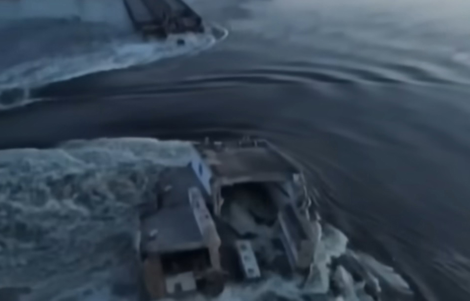 Uništena važna brana kod Hersona (video)