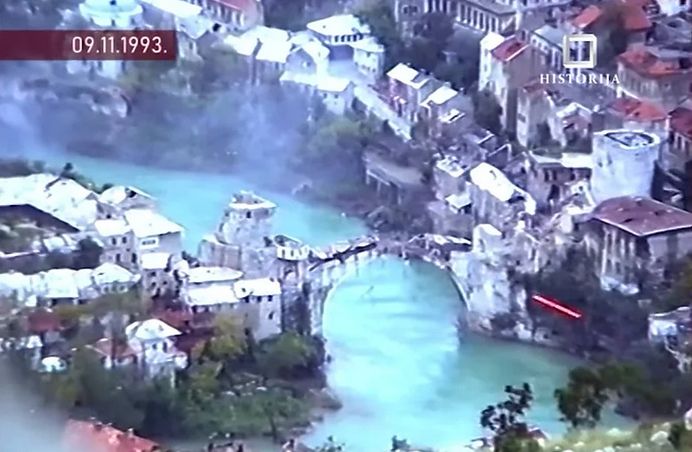 most mostar rusenje most u mostaru