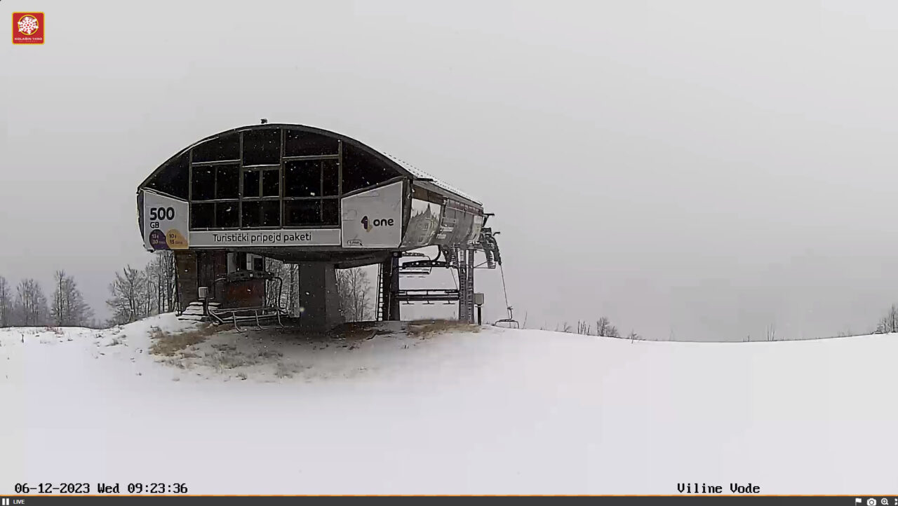 Snijeg i susnježica u višim predjelima na sjeveru CG