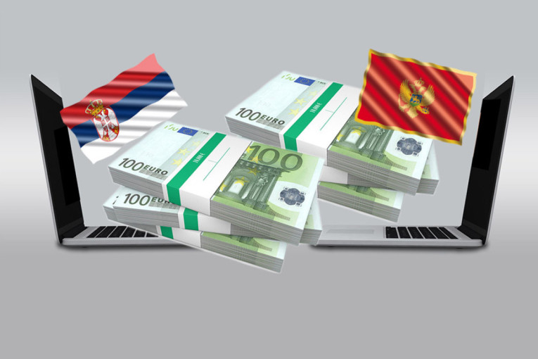 Od danas direktan platni promet između Srbije i Crne Gore