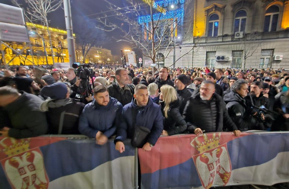 Protest koalicije ‘Srbija protiv nasilja’ (video)