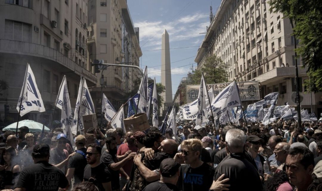 Masovni radnički štrajk u glavnom gradu Argentine