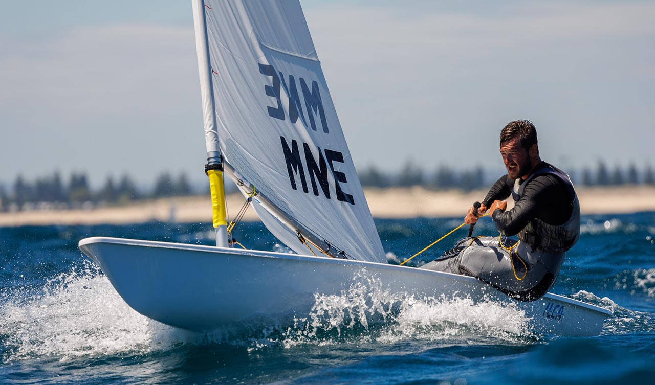 Mladi jedriličarski reprezentativac Crne Gore Ilija Marković.