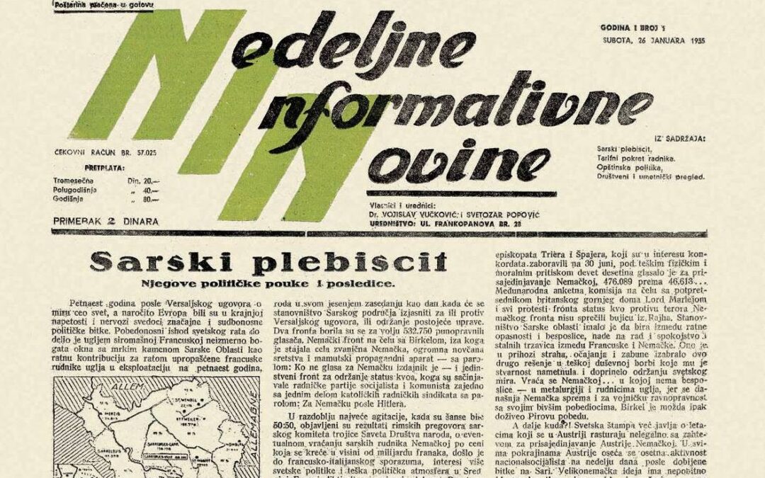 Podsećanje na zaboravljenu komunističku istoriju nedeljnika NIN