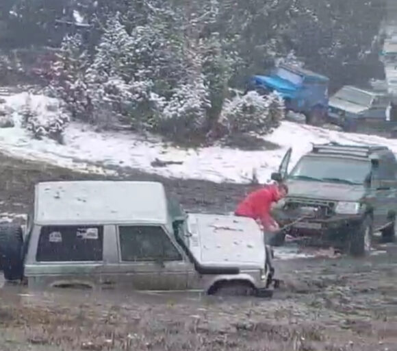 Oštećena brana jezera Ponikvice