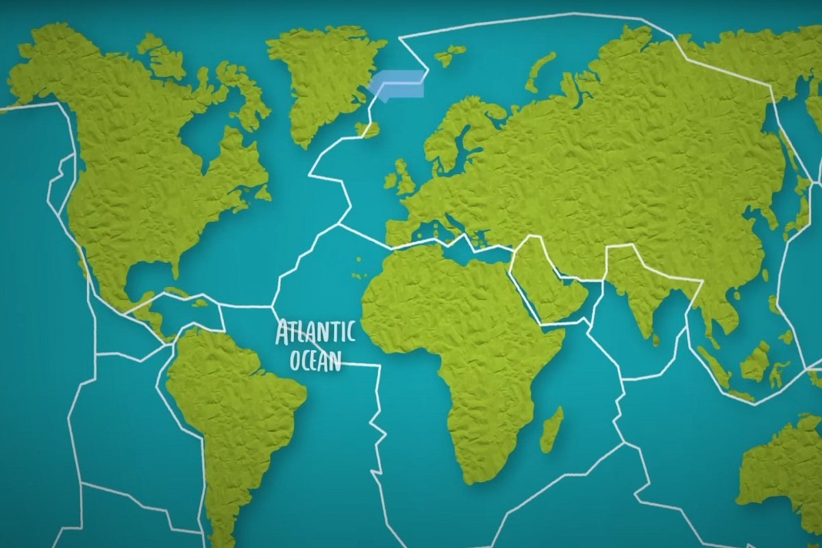 razdvaja se tektonska ploca