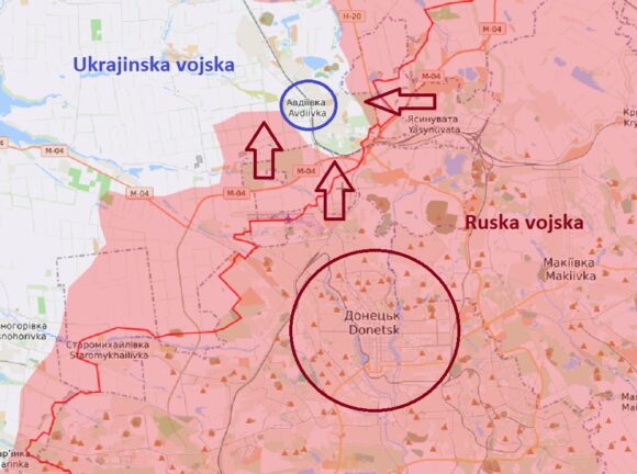 Ukrajinske trupe se povukle iz Avdijevke
