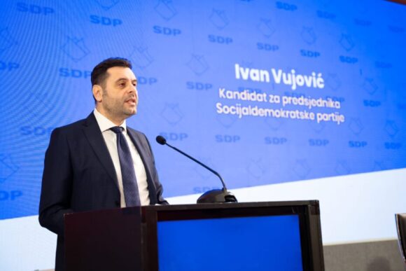 Ivan Vujović izabran za novog predsjednika SDP CG