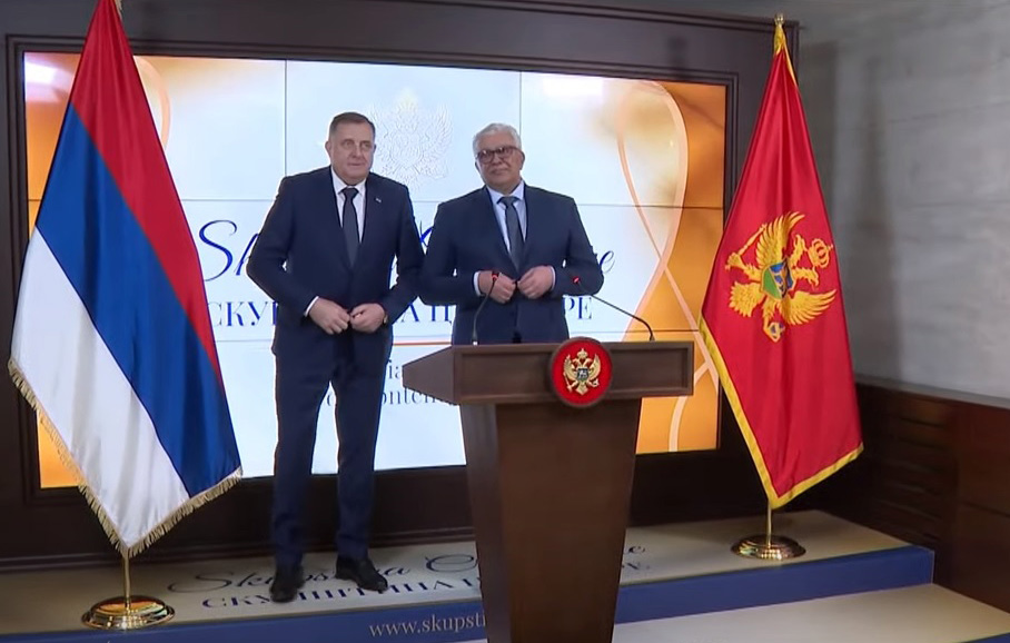 Klix: BiH uputila protestnu notu Crnoj Gori nakon sastanka Mandića i Dodika u Podgorici