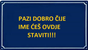 Selektivan pristup Ministarstva sprječava uklanjanje Ulice Pavla Bulatovića