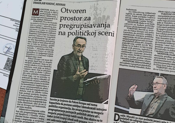 Otvoren prostor za pregrupisavanja na političkoj sceni