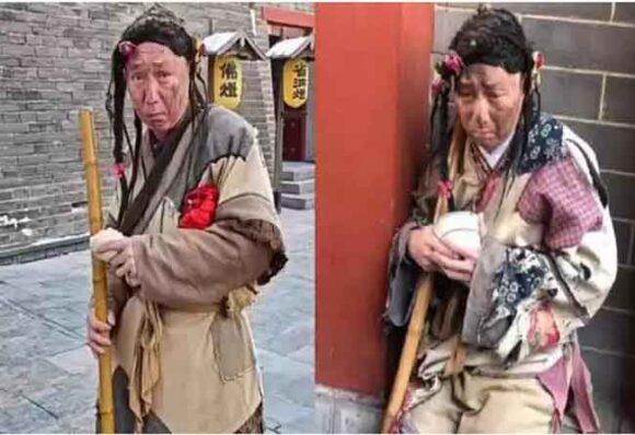 Profesionalni glumac zarađuje glumeći prosjaka