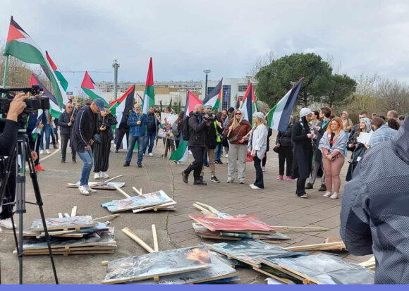 Danas u Podgorici održan Marš mira i skup podrške 'Crna Gora za Palestinu'