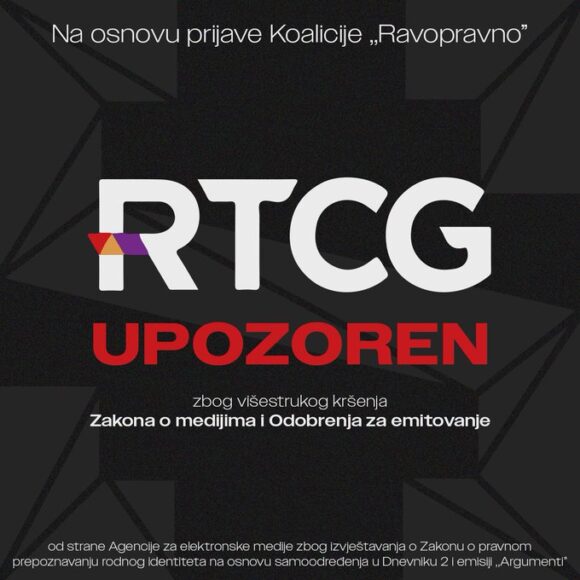 rtcg upozerenje