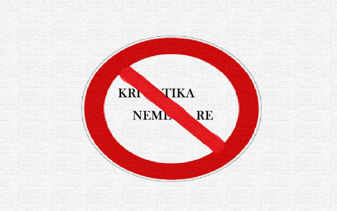 Ućutkivanje kritičkih glasova