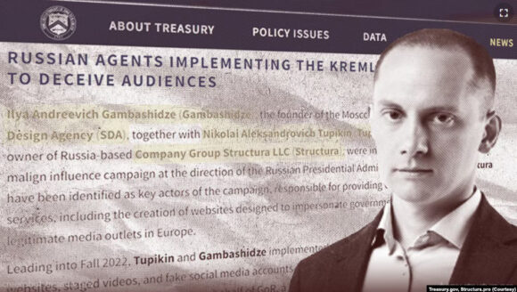 SAD optužuju Iliju Gambašidzeda da vodi dezinformacionu kampanju Kremlja