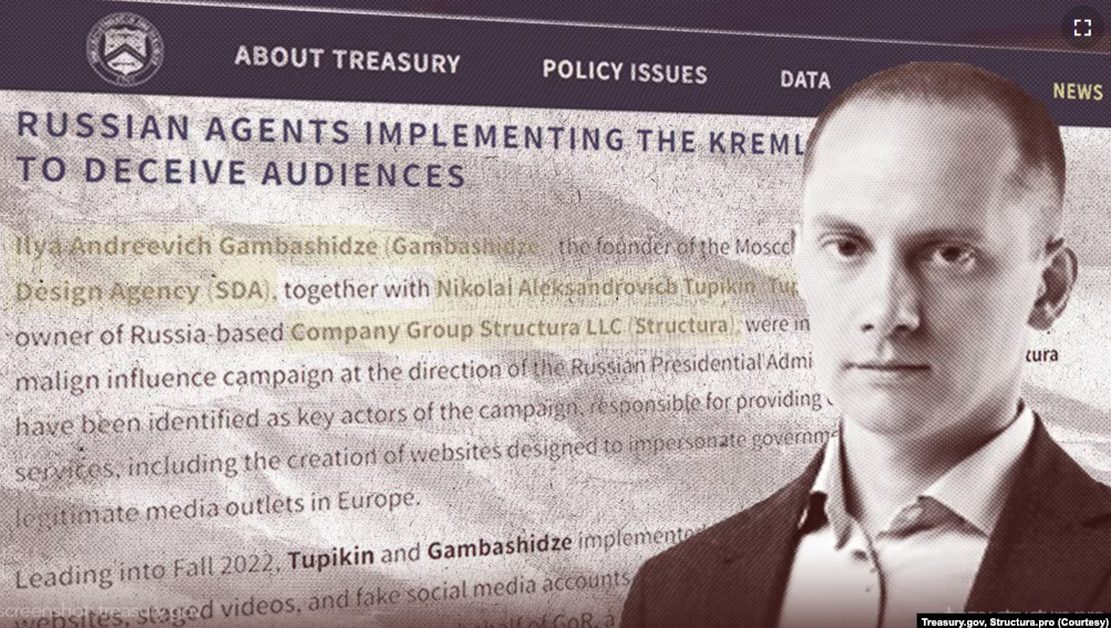SAD optužuju Iliju Gambašidzeda da vodi dezinformacionu kampanju Kremlja