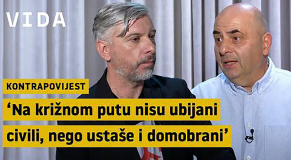 'Na križnom putu nisu ubijani civili, nego ustaše i domobrani'