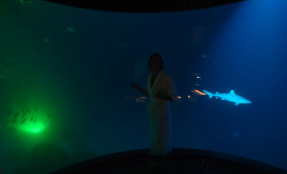 Spavaća soba pod vodom (video)