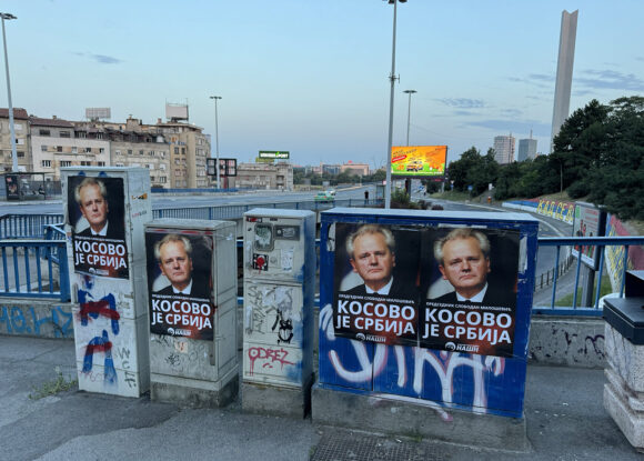 Lik Slobodana Miloševića širom Beograda