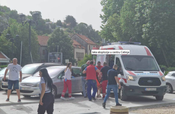 Jaka eksplozija u centru Cetinja, poginule dvije osobe