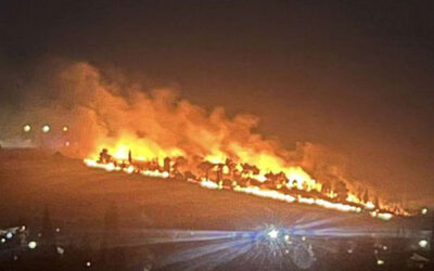 Gori Gorica, uzrok vatromet