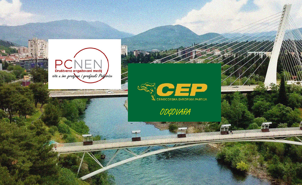 Izbori u Podgorici: PCNEN pita, Crnogorska Evropska Partija odgovara
