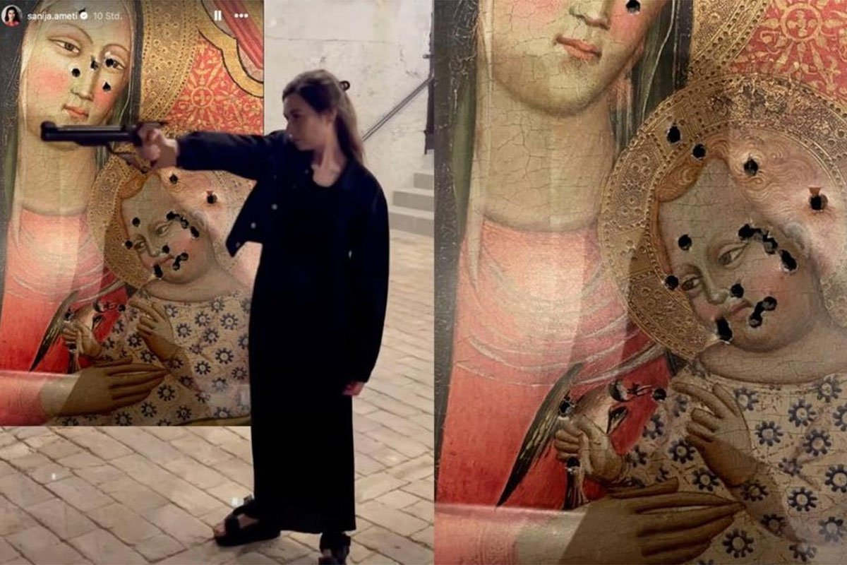 politicarka izresetala ikonu