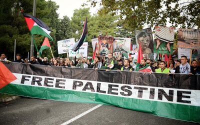 protest za palestinu