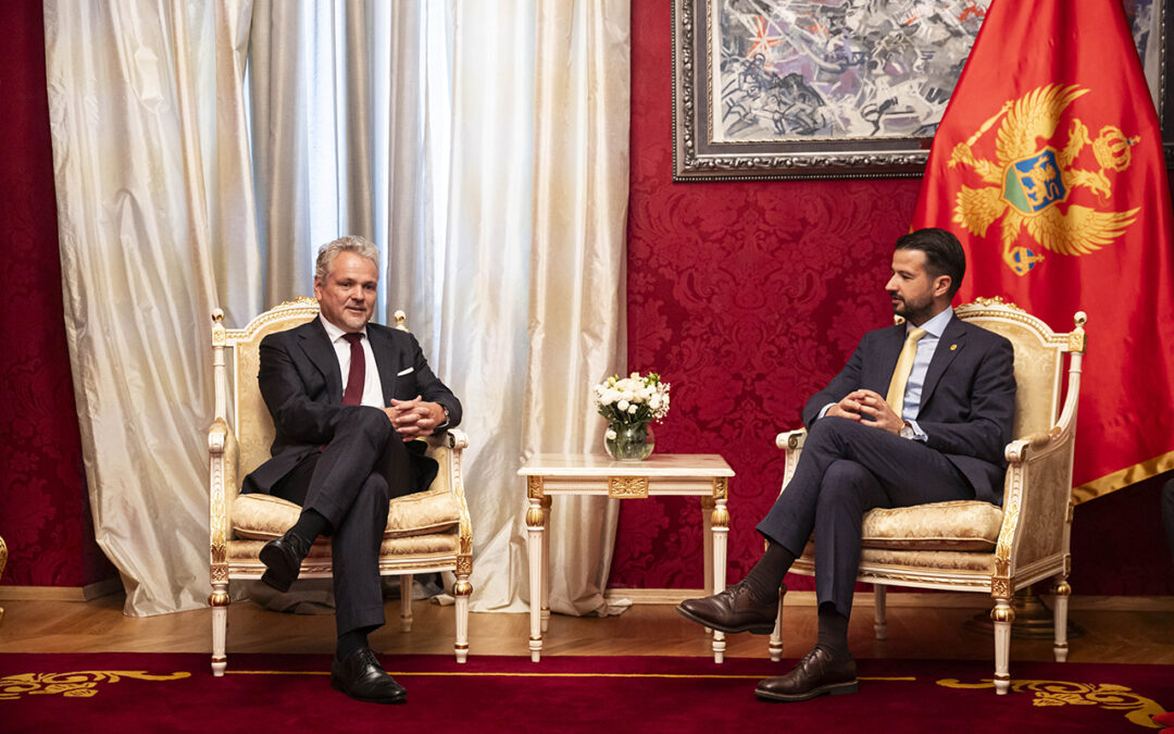 Ambasador EU Johan Satler predao akreditive predsjedniku Crne Gore