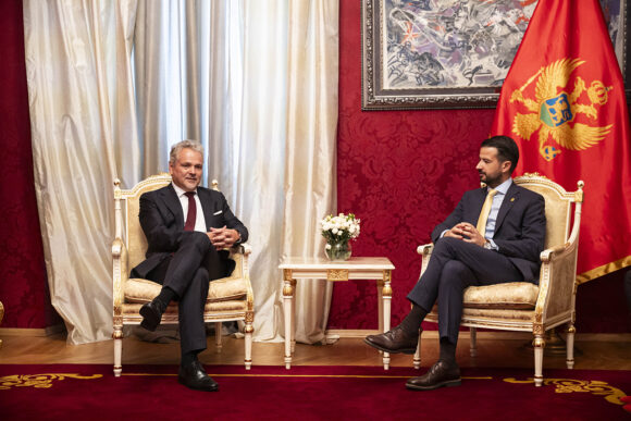 Ambasador EU Johan Satler predao akreditive predsjedniku Crne Gore