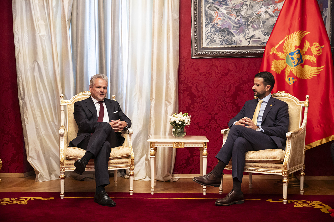 Ambasador EU Johan Satler predao akreditive predsjedniku Crne Gore