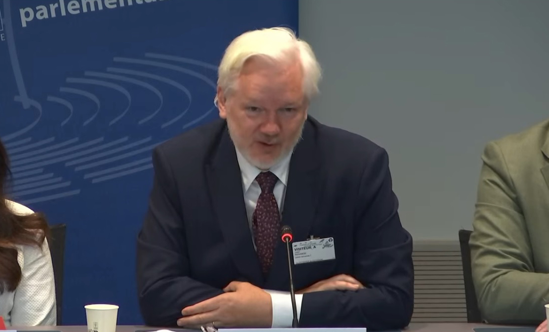 Džulijan Asanž/screenshot Asanžov pokušaj da spriječi dodjelu Nobelove nagrade za mir venecuelanskoj političarki Mačado